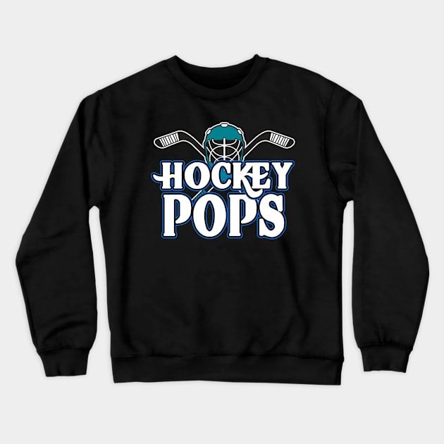 Hockey Dad Kids Hockey Father League Championship T Shirt - POPS Crewneck Sweatshirt by finchandrewf